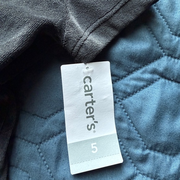 Carter's Black Dress with Plaid Leggings - Picture 8 of 10